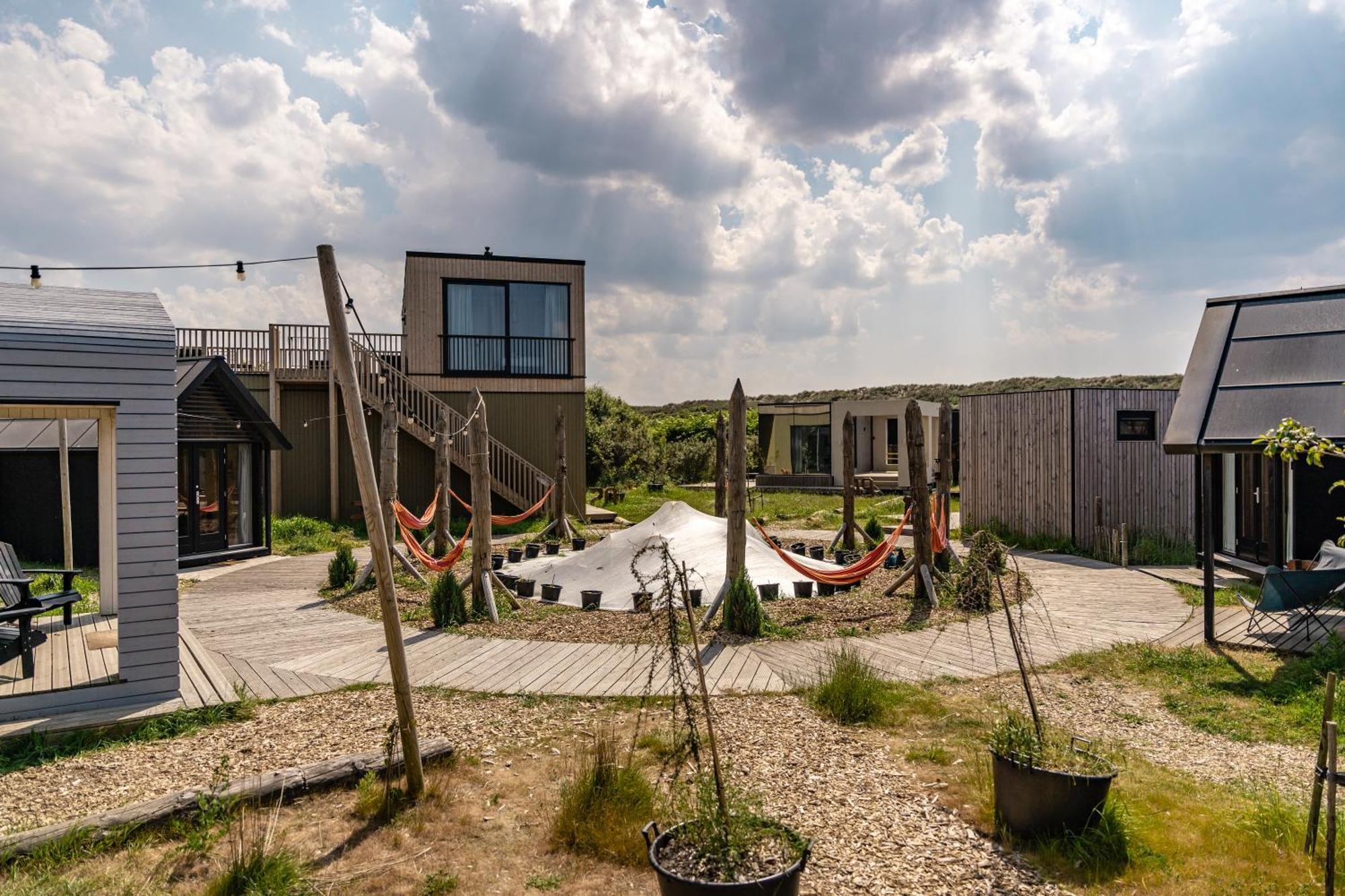 Basecamp Tiny House Eco-Resort Ijmuiden IJmuiden Kültér fotó