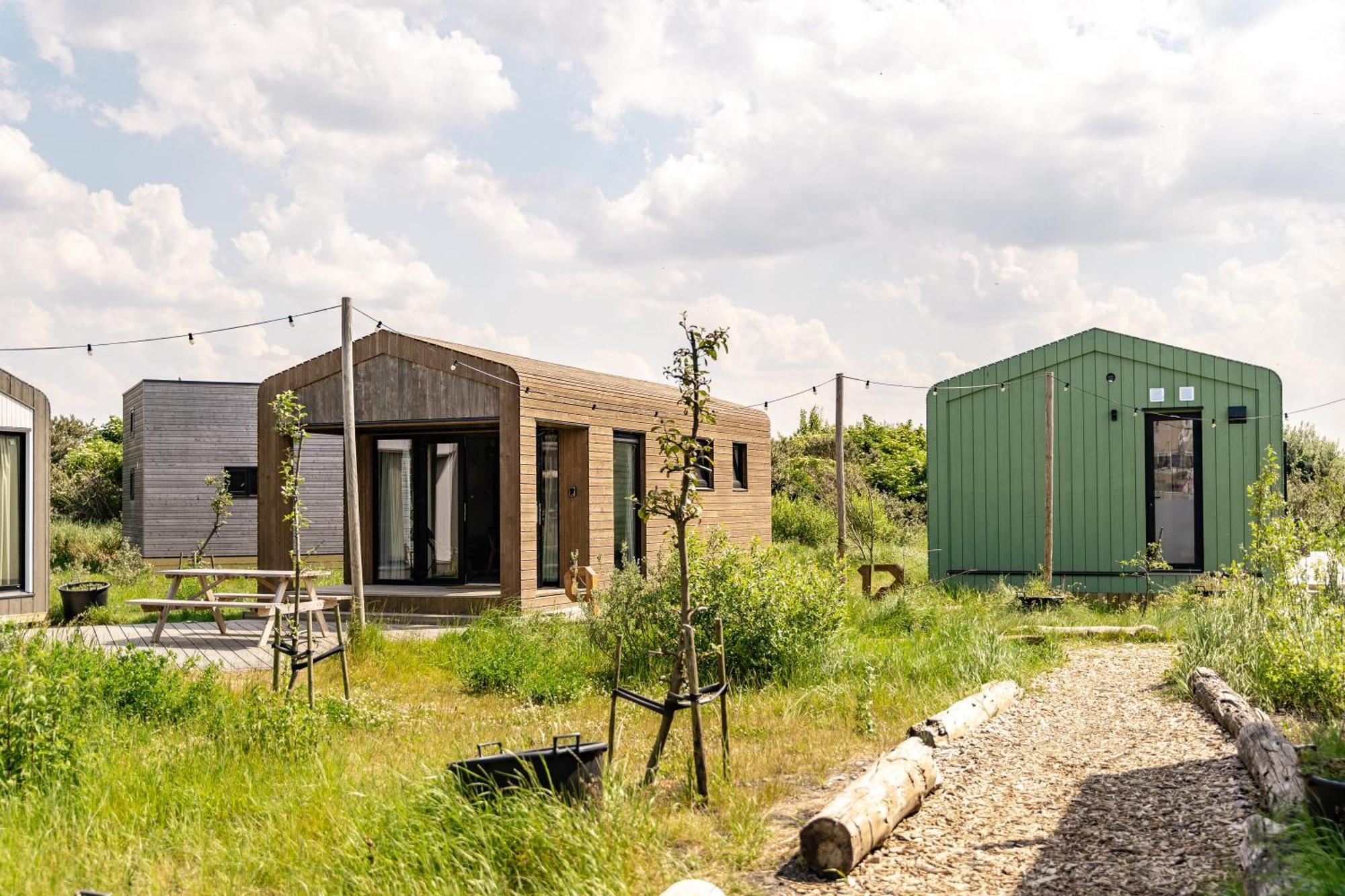 Basecamp Tiny House Eco-Resort Ijmuiden IJmuiden Kültér fotó